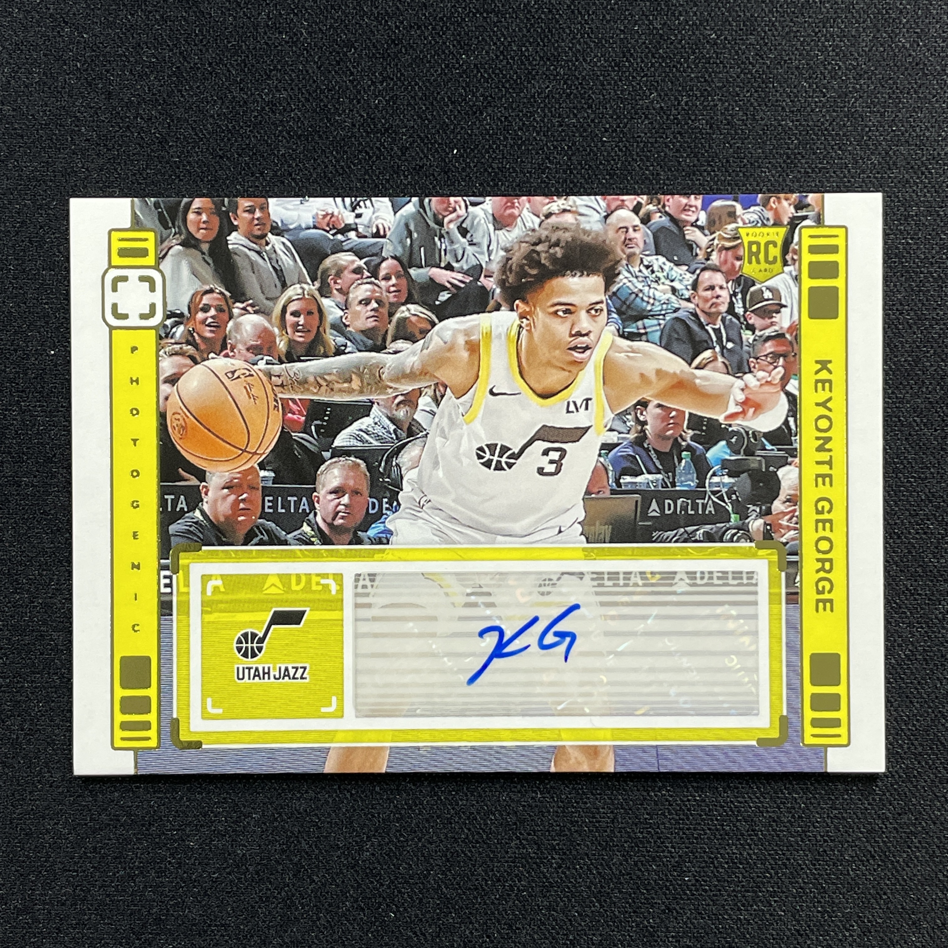 young熊猫 2023-24 Panini Photogenic 上镜 Keyonte George 基昂泰 乔治 爵士 新秀RC 签字 猪猪侠-纪-24