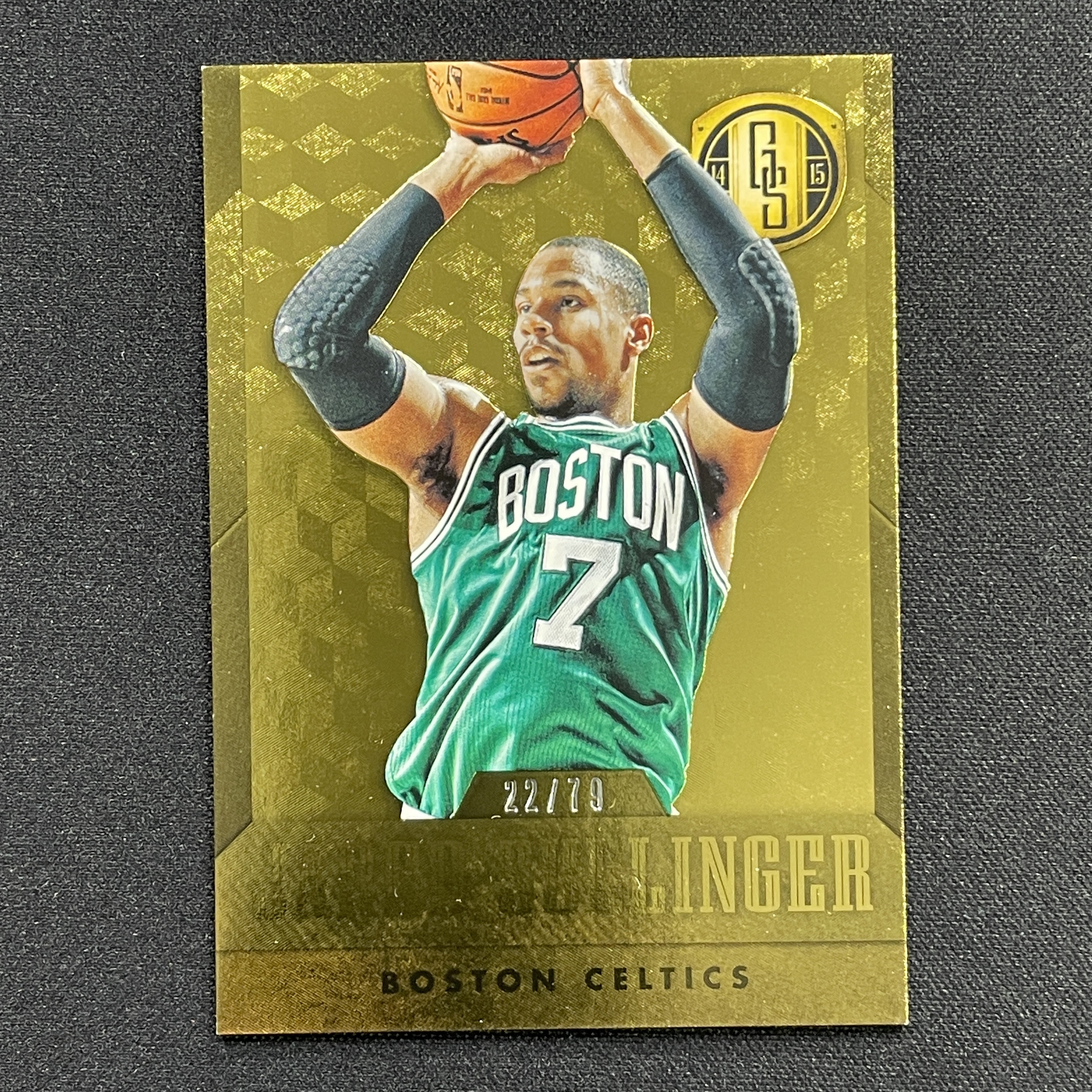 young熊猫 2014-15 Panini Gold Standard 金砖 Jared Sullinger 贾里德 萨林杰 凯尔特人 22/79编 折射-阳-25
